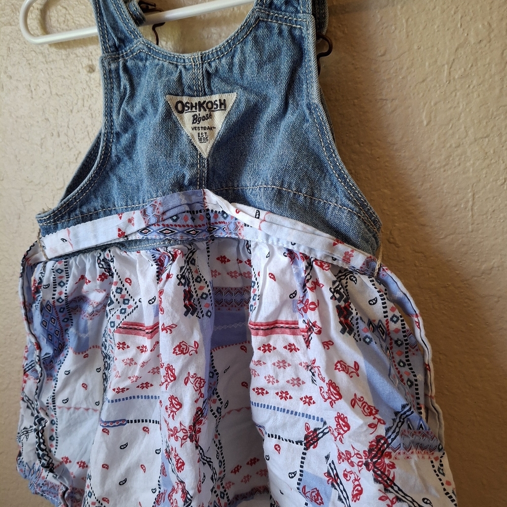 OshKosh B'Gosh 18M Overall Dress - Picture 3 of 5